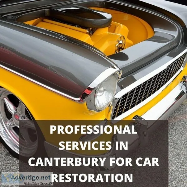 Professional Services in Canterbury for Car Restoration