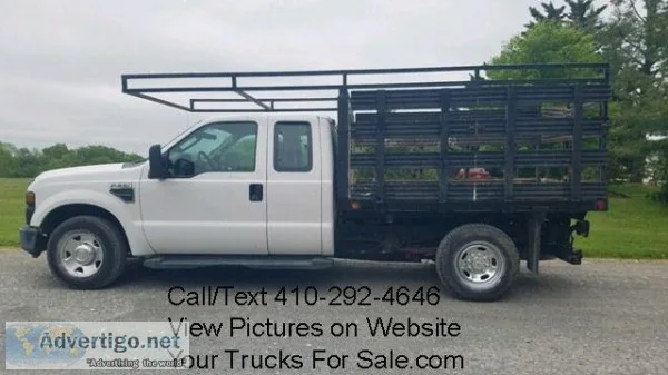 2008 Ford F-250 2WD Extended Cab Stake Body Truck