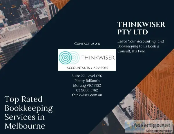 Bookkeeping Services in Melbourne - www.thinkwiser.com.a u