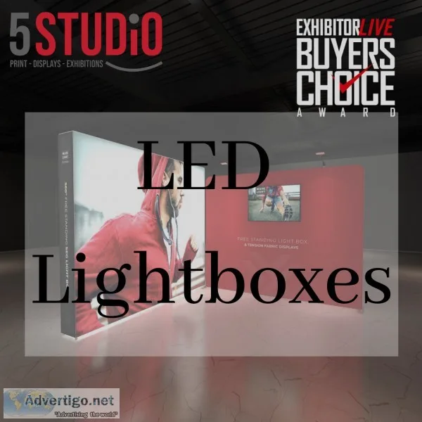 Perfect LED Lightboxes- 5 Studio