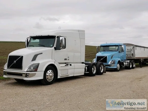 2013 Volvo VNLT630 Semi Tractor For Sale in Schleswig Iowa 51461