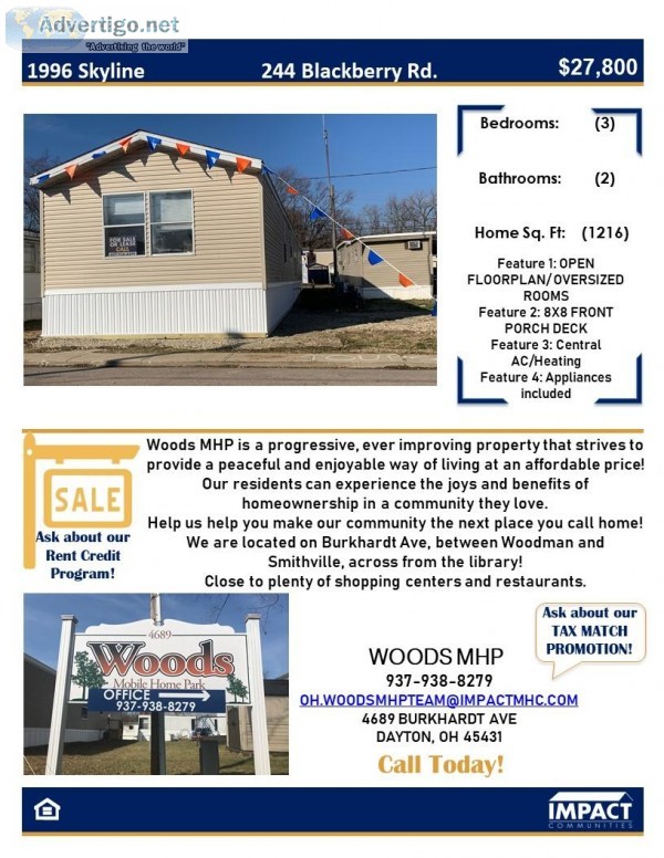 YOU RECEIVED YOUR REFUND NOW BUY A NEW HOME