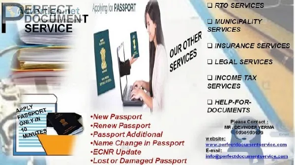 Passport Document Service Passport Agent - Perfect Document Serv