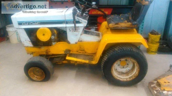 Cub Cadet garden tractor