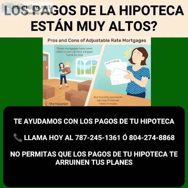 LOS PAGOS DE LA HIPOTECA EST&AacuteN MUY ALTOS