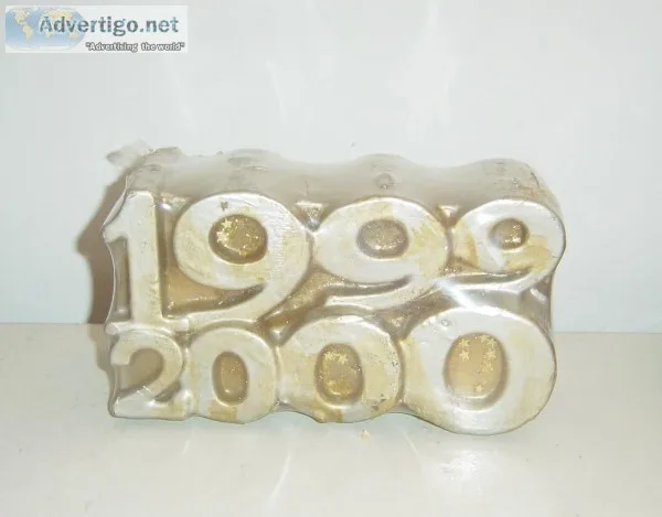 Collectible 1999  2000 Millennial Candle