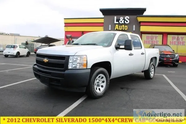 2012 CHEVROLET SILVERADO 1500AUTOMATIC4X4L EATHER INTERIORFINANC