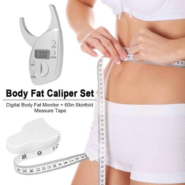 Digital Body Fat Monitor Measure Tape