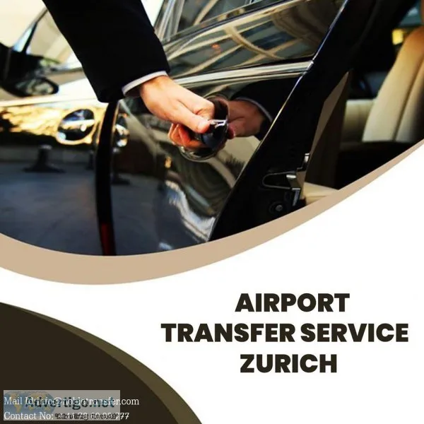 Book Zurich airport transfer taxi service to travel in the city