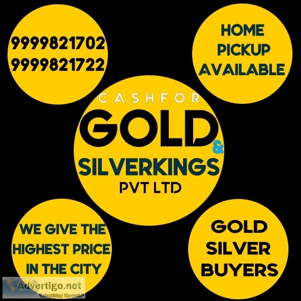 Sell your old gold and silver with the best dealer Delhi NCR