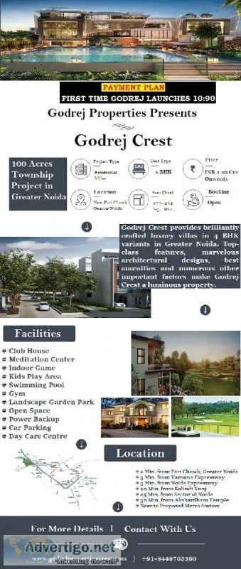 World Class Properties at Godrej Crest