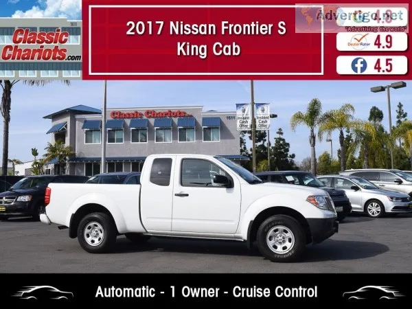 Used 2017 Nissan Frontier S King Cab for Sale in San Diego - 211