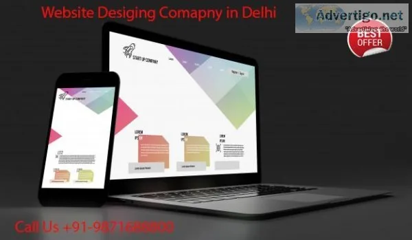 website designing company in Delhi Provides Best Offers