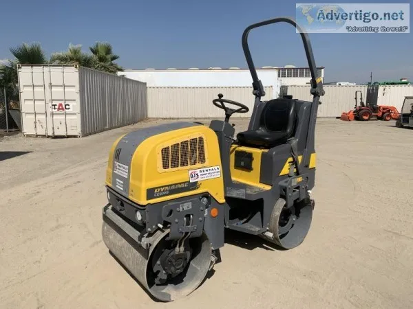 2016 DYNAPAC CC900G VIBRATORY TANDEM SMOOTH DRUM ROLLER