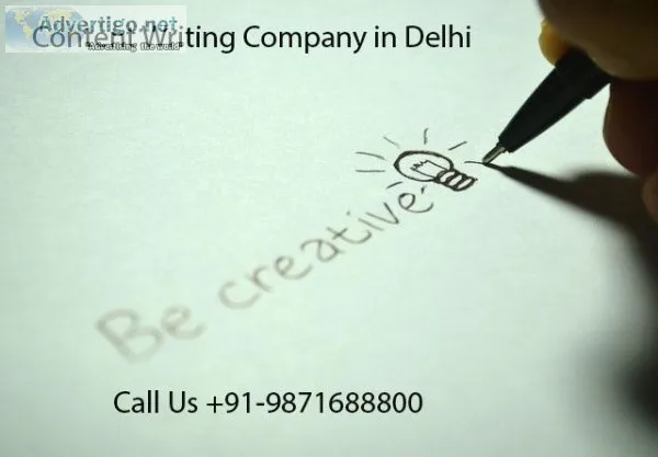 Content Writing Company in Delhi