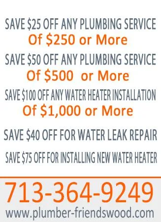 Plumbing Repair Friendswood TX