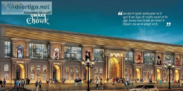 Book Your High-End Retail Space at Omaxe Chandni Chowk Delhi