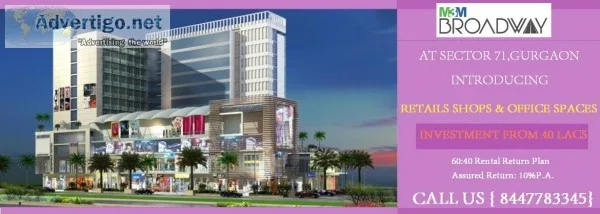 M3M Broadway Sector 71 Gurgaon - The luxury of care