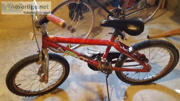 Three childrens Bikes in excellent condition