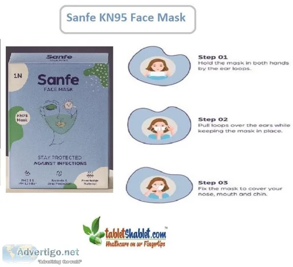 Buy Sanfe KN95 Face Mask Online  KN95 Masks at Tabletshablet
