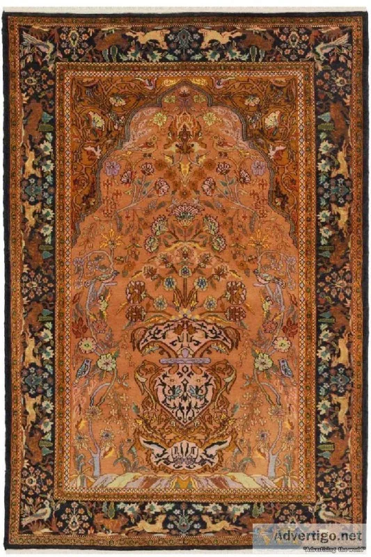 Hunting tree of life wool Carpet - Yak Carpet