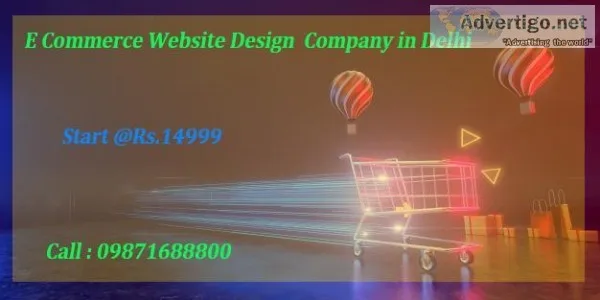 E Commerce Website Design Company in Delhi