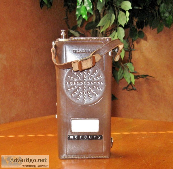 Vintage Radio Transceiver Mercury TCV-22 Walkie Talkie w Origina