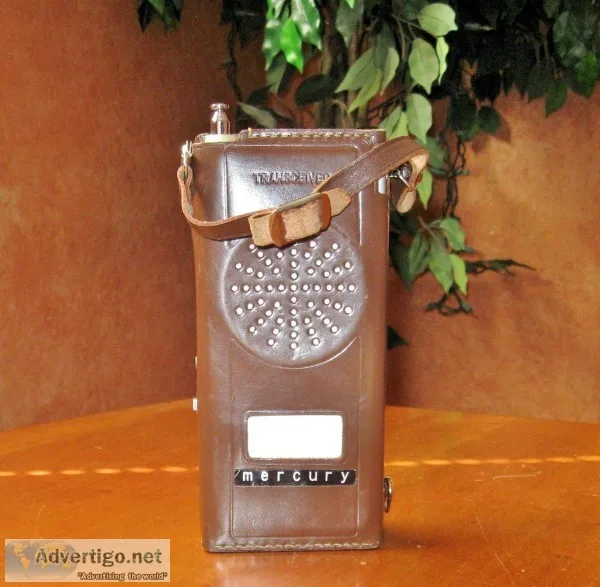 Vintage Radio Transceiver Mercury TCV-22 Walkie Talkie w Origina