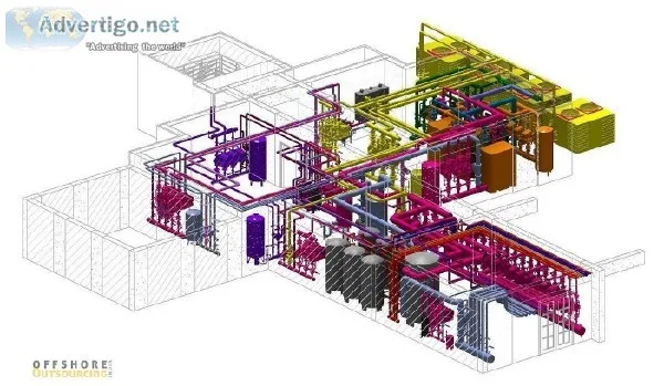 MEP Design outsourcing services  offshore outsourcing India