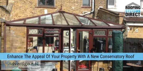 Enhance The Appeal Of Your Property With A New Conservatory Roof