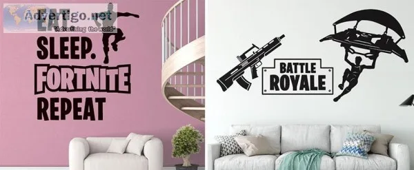 Fortnite Wall Decals