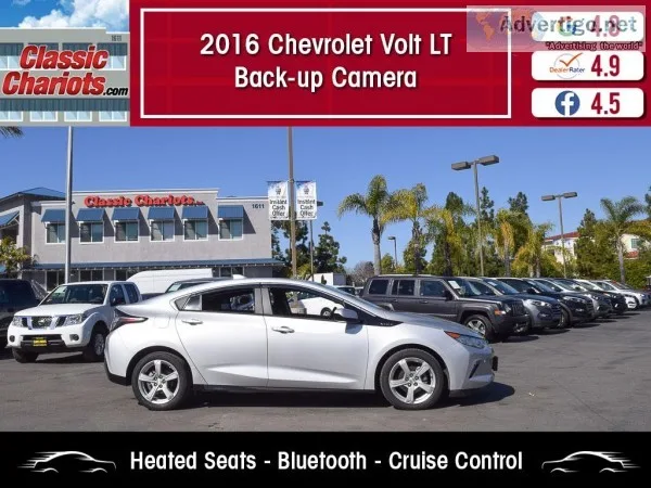 Used 2016 Chevrolet Volt LT for Sale in San Diego - 21202