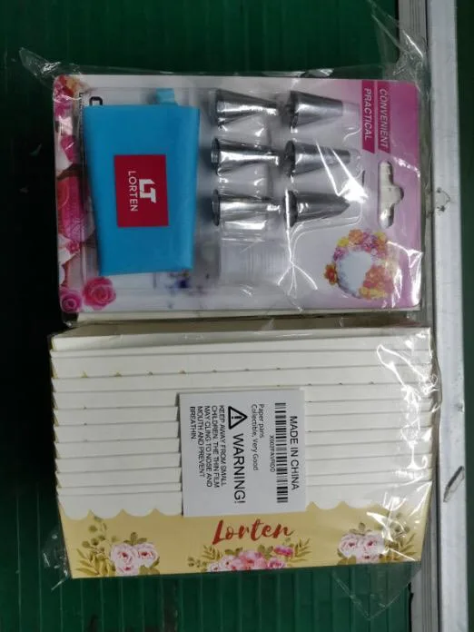 Paper pans and Piping bags