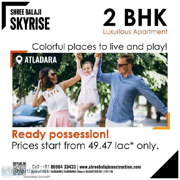 2BHK Luxurious Flat starting at rs 49.47
