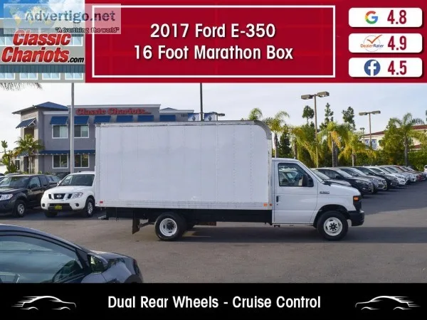 Used 2017 Ford E-Series Chassis E-350 SD for Sale in San Diego -