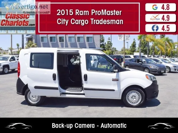 Used 2015 RAM ProMaster City Cargo Tradesman for Sale in San Die