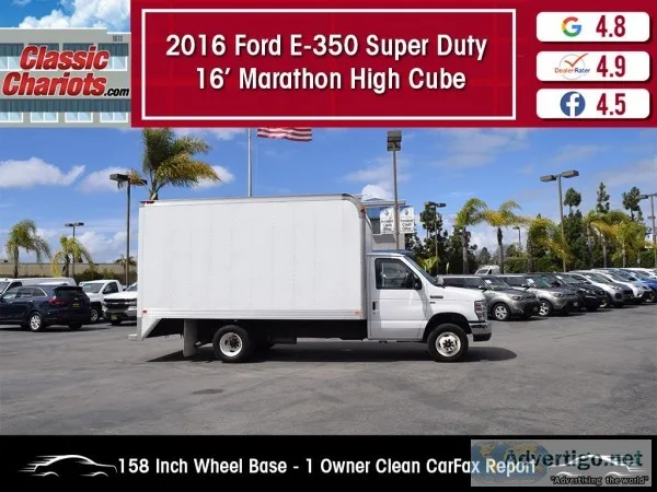 Used 2016 Ford E-Series Chassis E-350 SD for Sale in San Diego- 