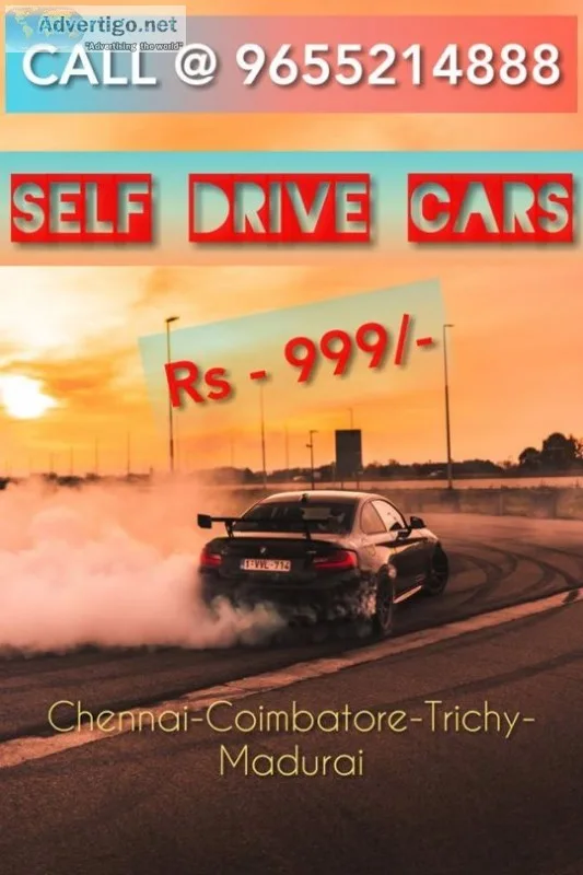 Self drive car rental in madurai | self driving cars in madurai