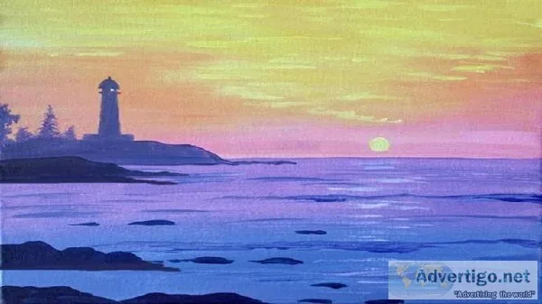 IN STUDIO CLASS  Folsom Studio 613 Misty Morning Lighthouse  Age