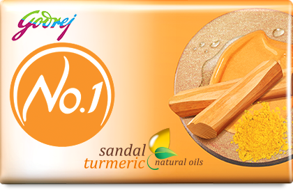 Godrej No 1 Sandal Turmeric