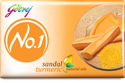 Godrej No 1 Sandal Turmeric