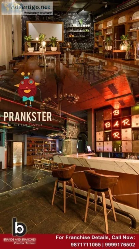 Best Opportunity for Prankster Franchise in India