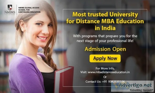 Most trusted university for Distance MBA Education in India