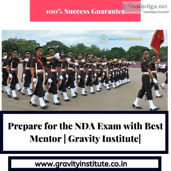 Prepare for the NDA Exam with Best Mentor  Gravity Institute