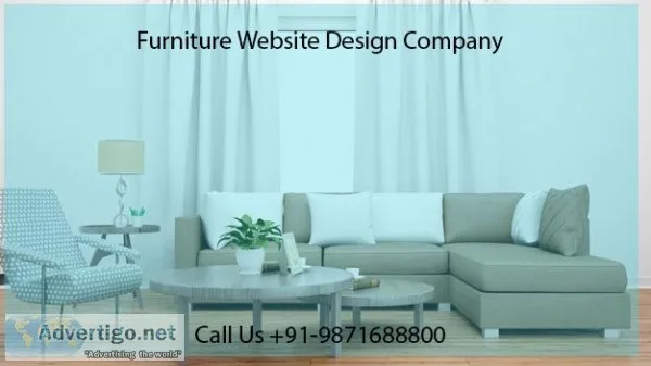 furniture website designing company