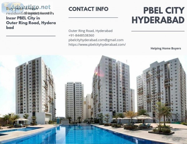Indis PBEL City Hyderabad - Your dream home in Hyderabad