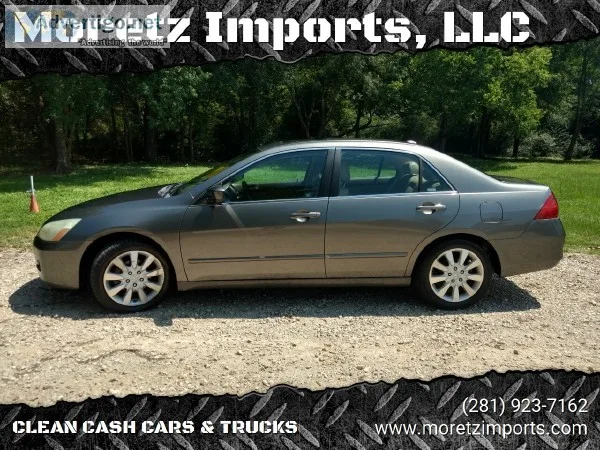 2006 Honda Accord EX-L V6 Sedan  Navigation  123K Miles  Warrant