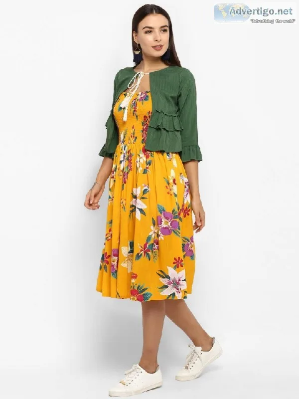 Cool Collection of Ladies cotton dresses online