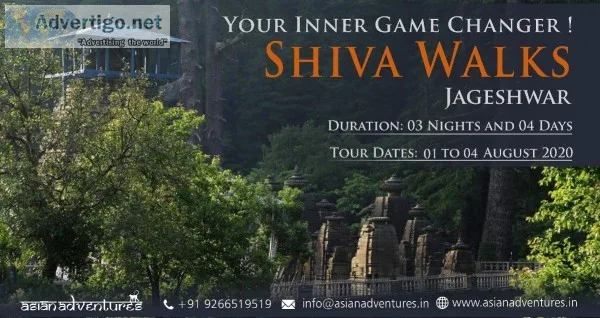 shiva walks jageshwar