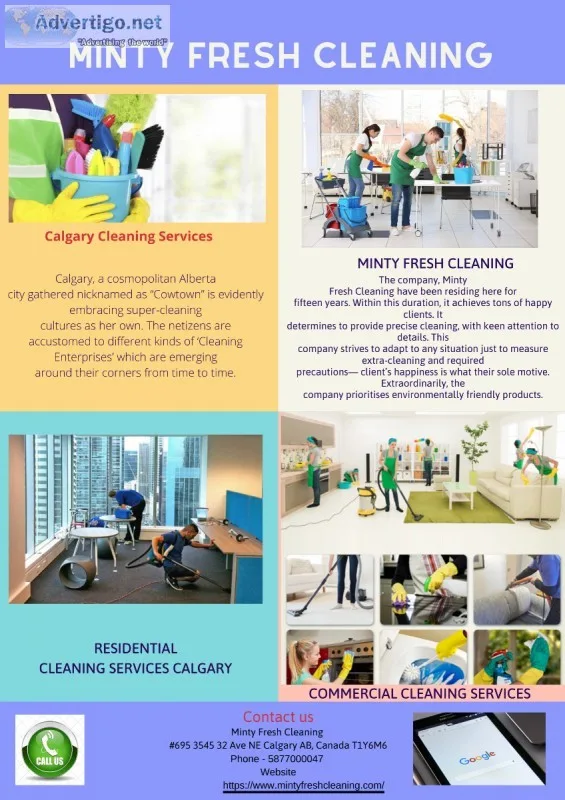 Maid Service Calgary  Minty Fresh Cleaning Services Calgary